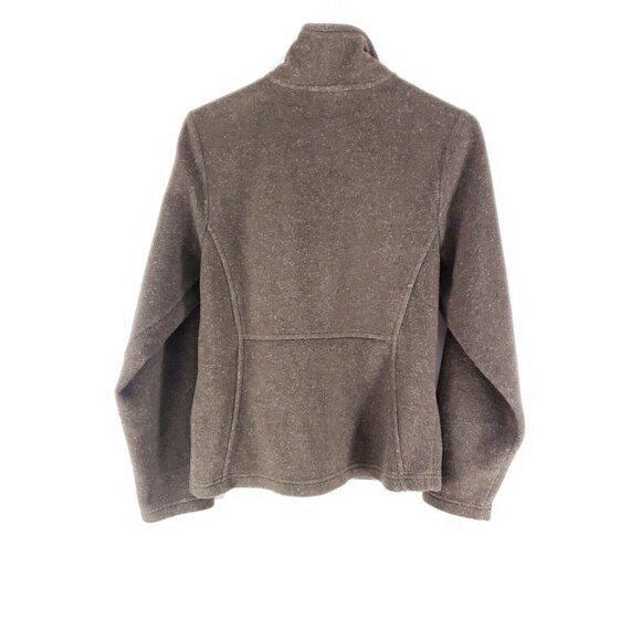 Dakini Fleece Front Zip Mock Neckline Long Sleeve Size Small - Picture 3 of 6